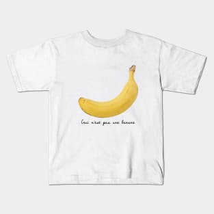 Ceci n’est pas une banane Kids T-Shirt